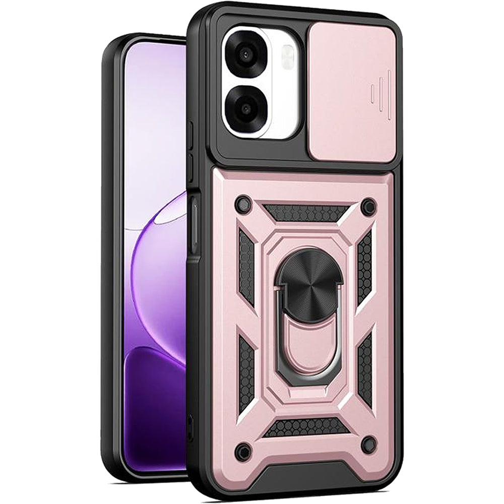 Oppo A6X 2026 Tough Case Shockproof Kickstand Cover PINK