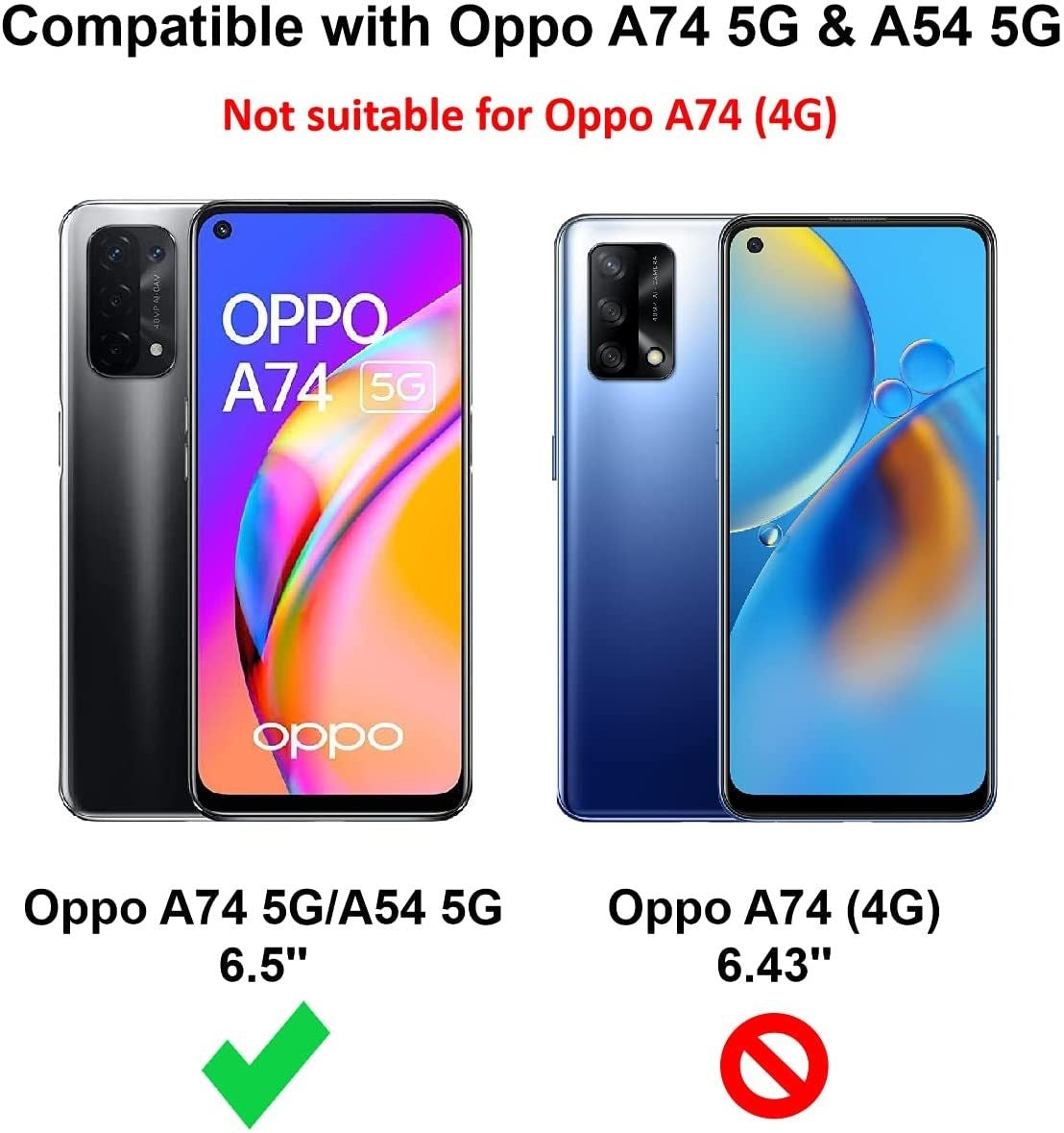 2X Oppo A74 5G Glass Screen Protector