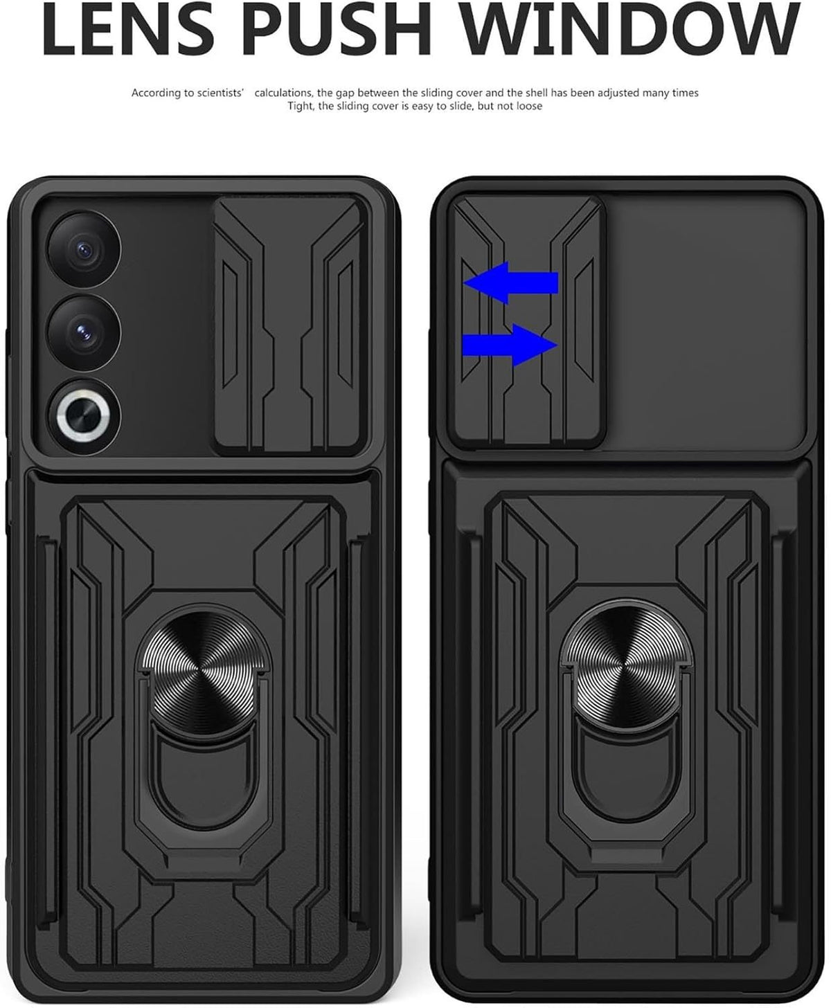 Oppo A80 Rugged Shockproof Case Kickstand Card Cover GREEN