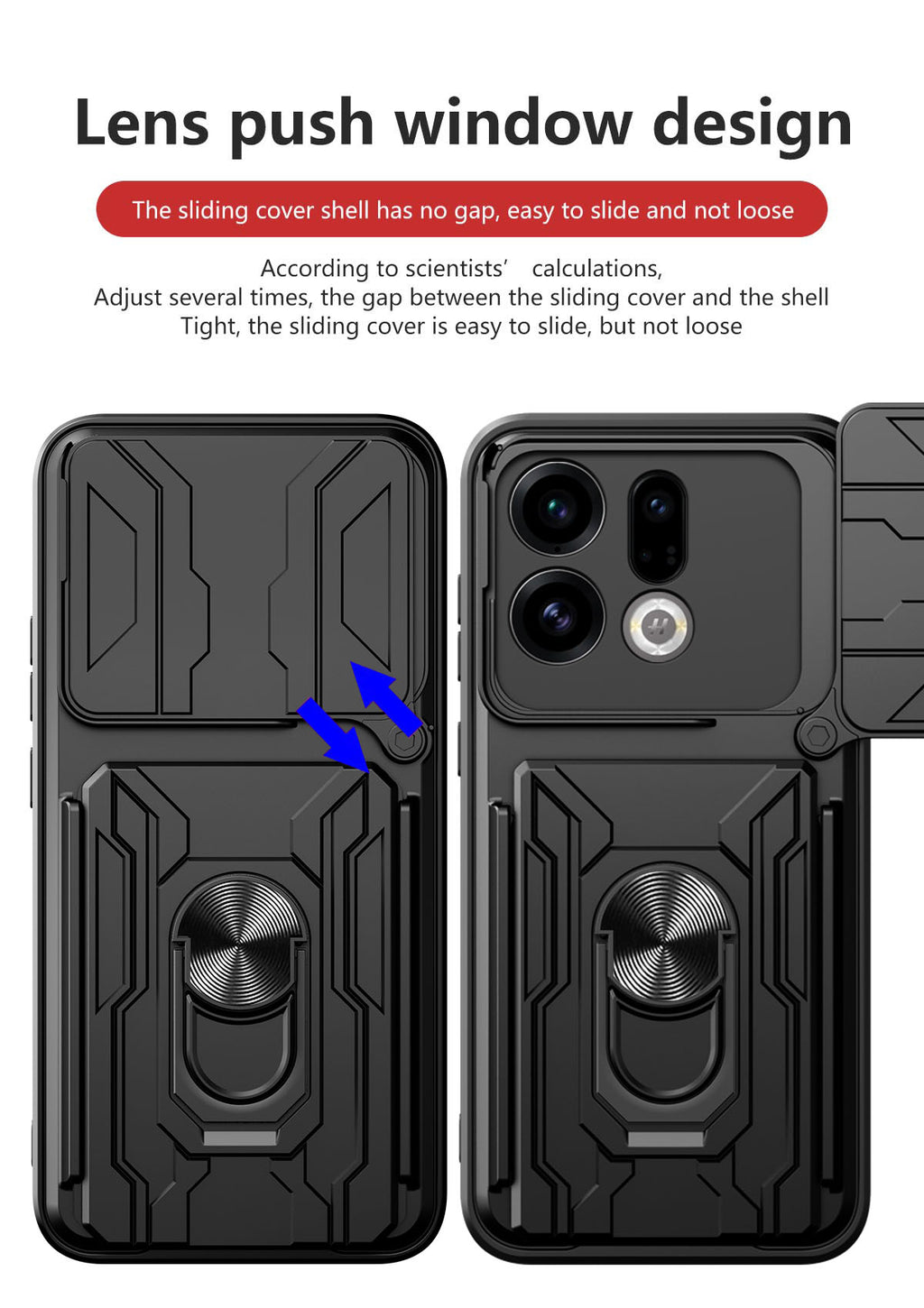 Oppo Find X9 Rugged Shockproof Case Kickstand Card Cover GREY