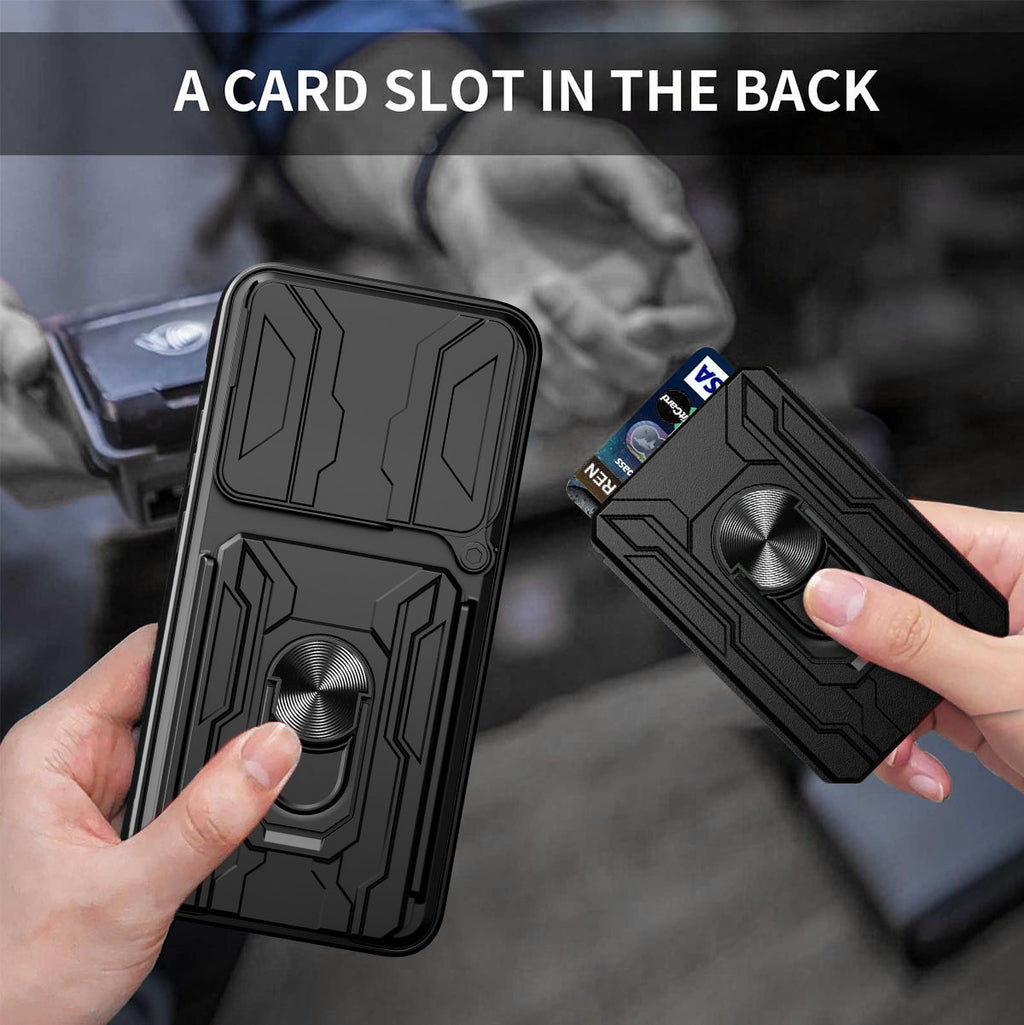 Oppo Find X9 Pro Rugged Shockproof Case Kickstand Card Cover GREY