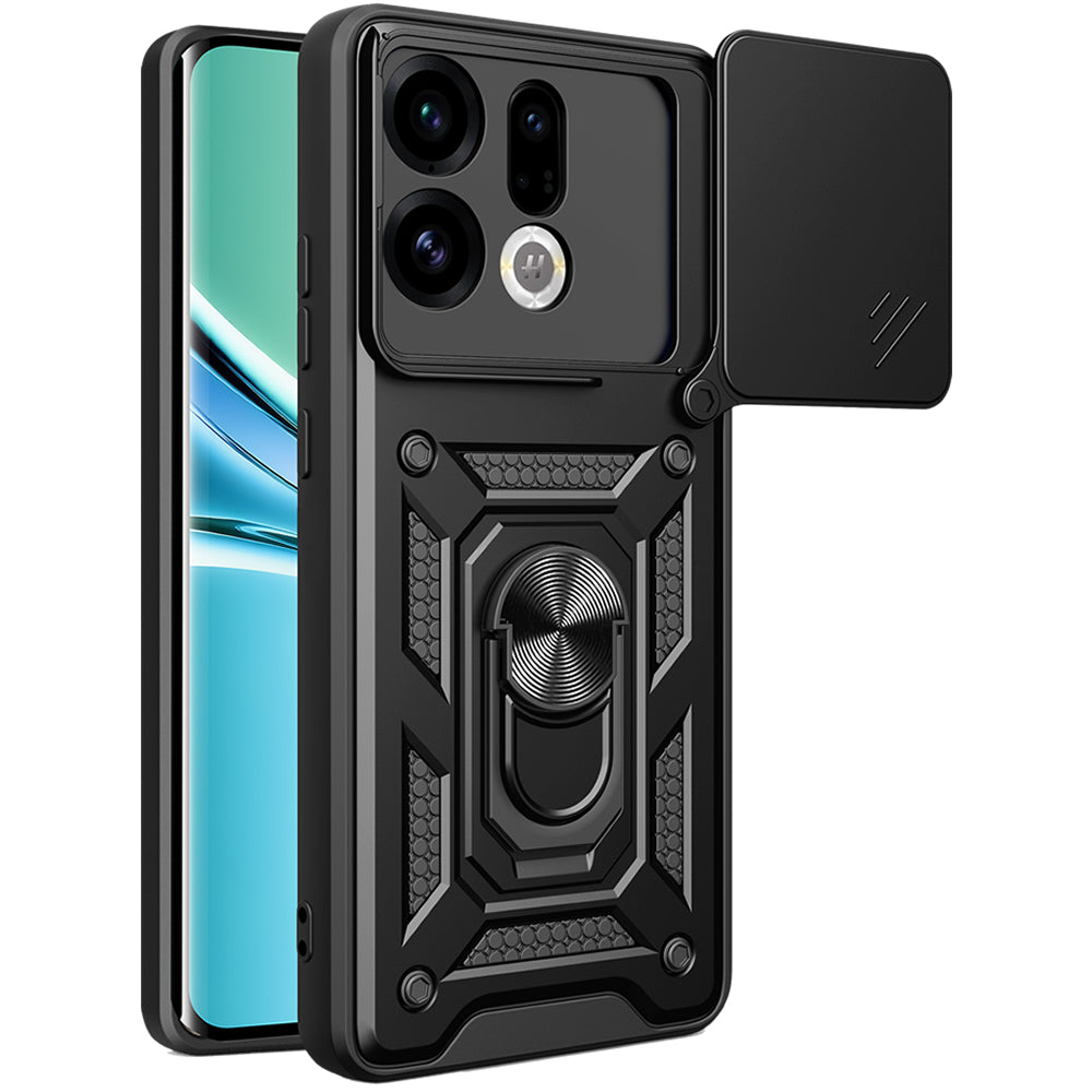 Oppo Find X9 Tough Case Shockproof Kickstand Cover BLACK