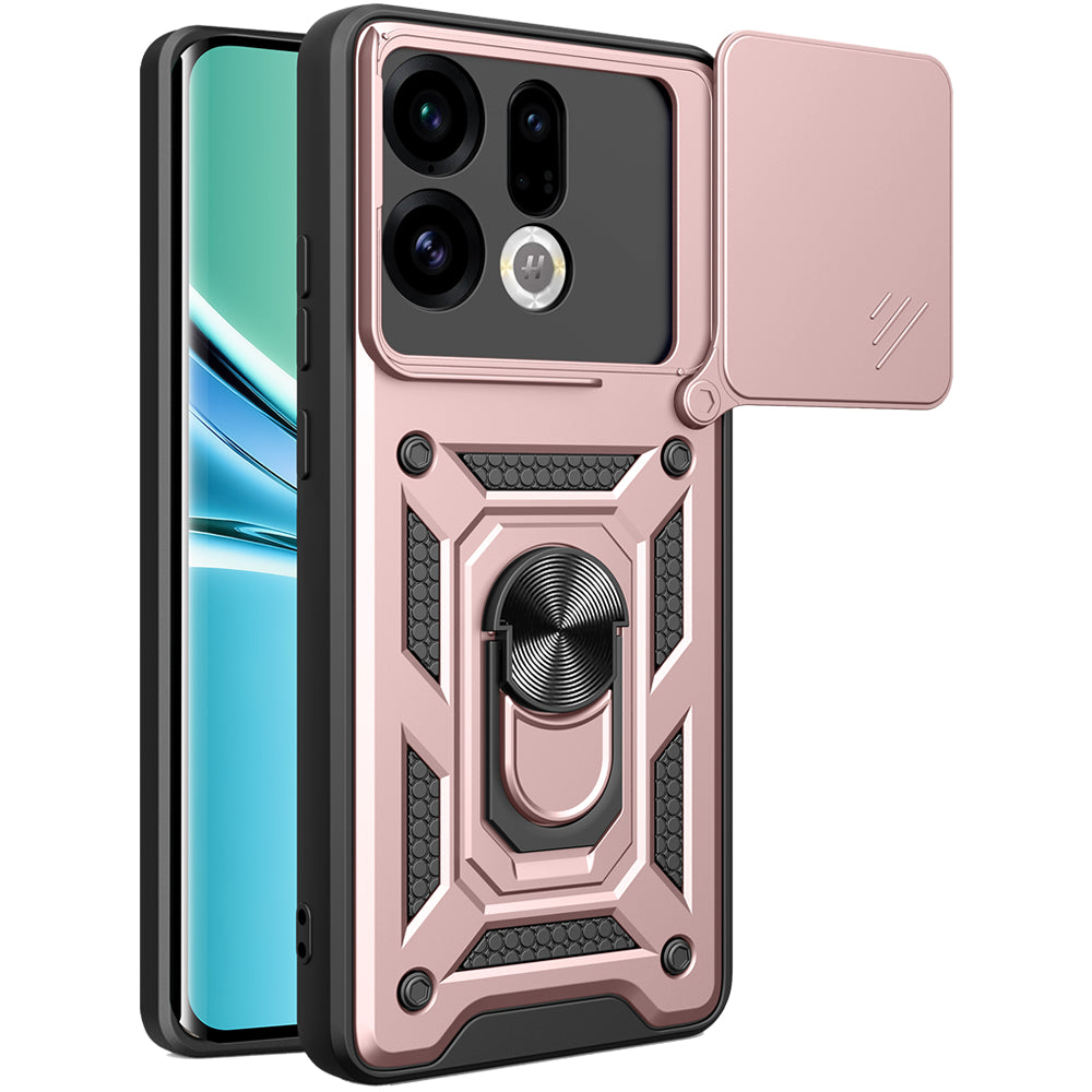 Oppo Find X9 Tough Case Shockproof Kickstand Cover PINK