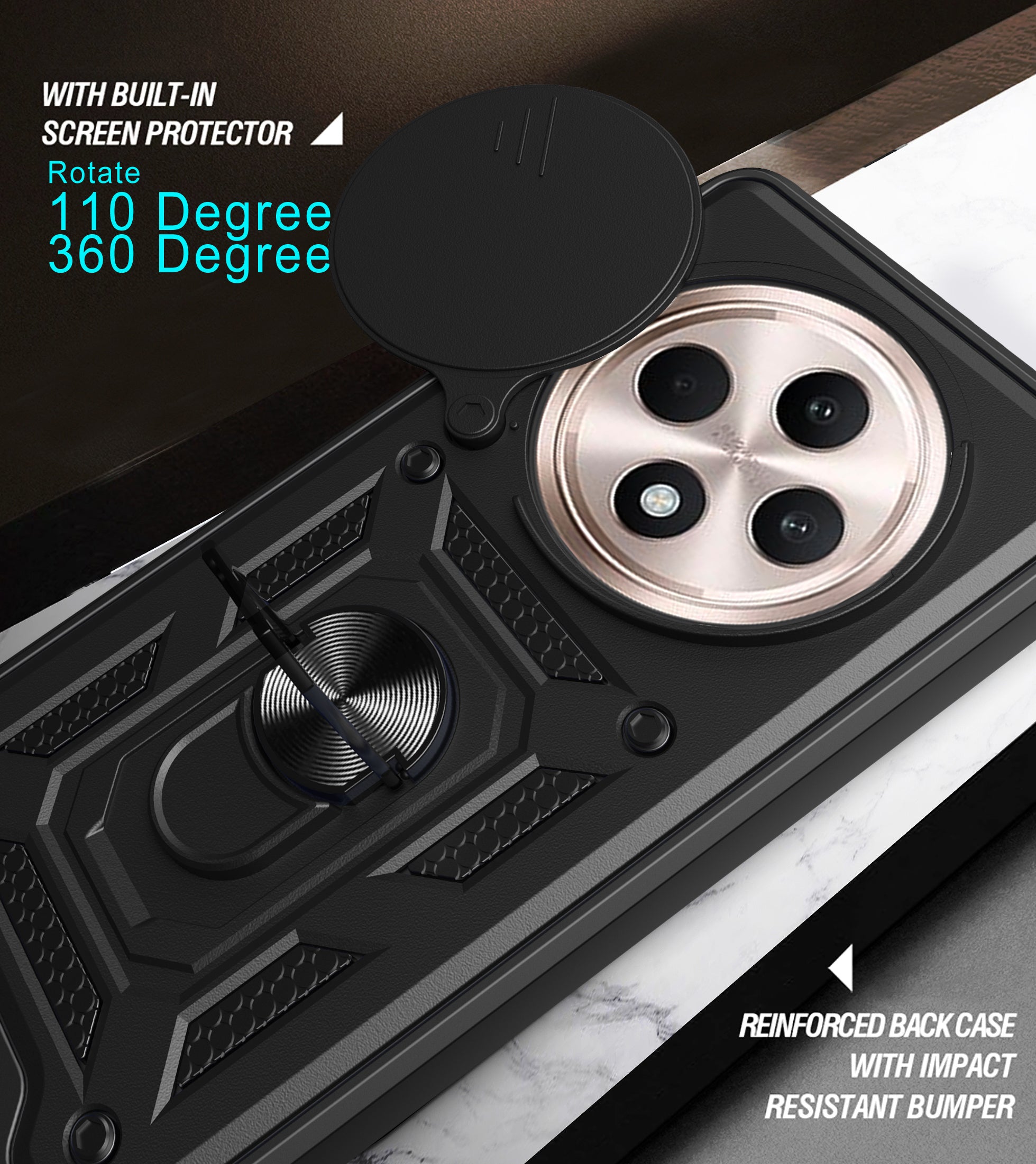 Oppo Find X8 Pro Tough Case Shockproof Kickstand Cover GREEN