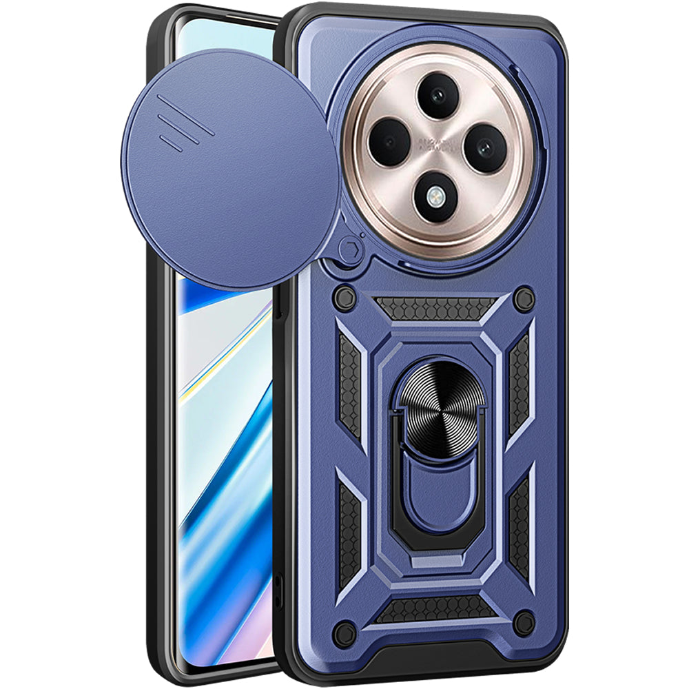 Oppo Find X8 Pro Tough Case Shockproof Kickstand Cover BLUE