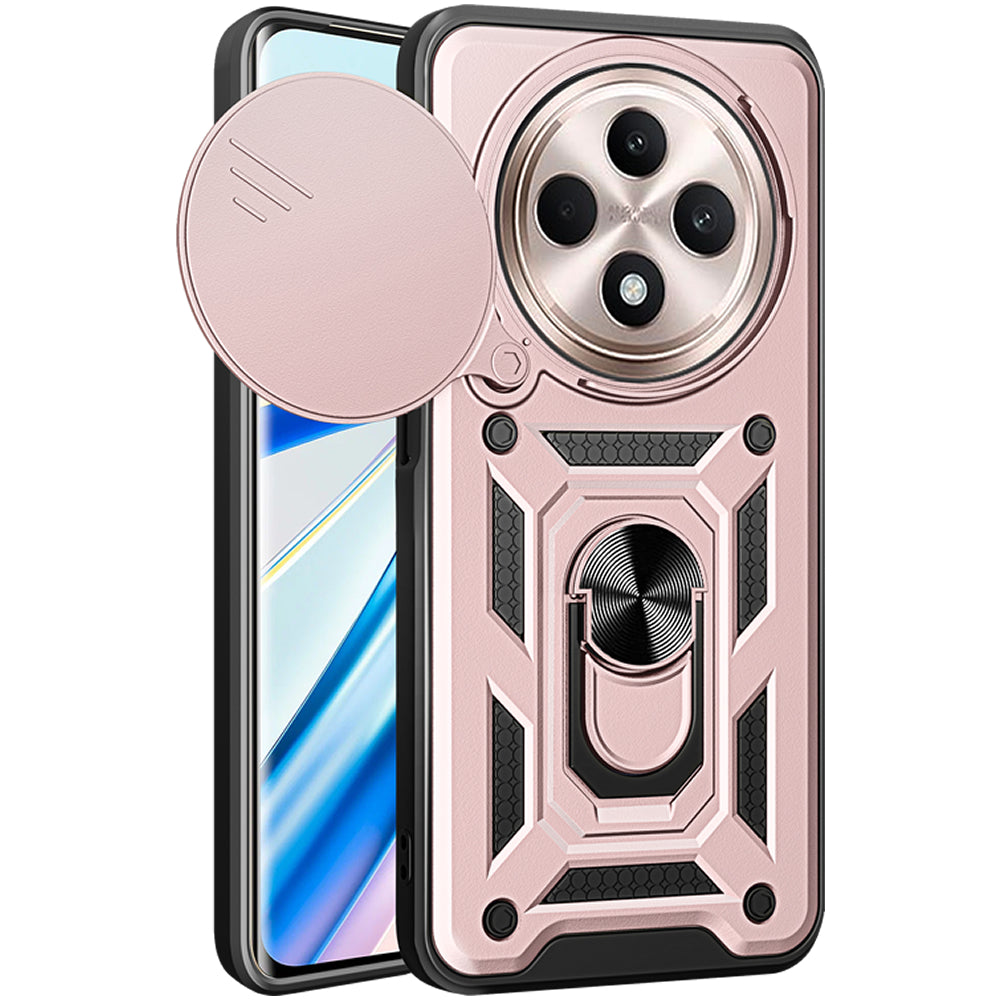 Oppo Find X8 Pro Tough Case Shockproof Kickstand Cover PINK
