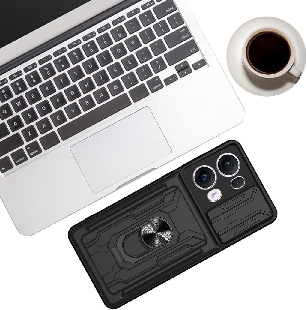 Oppo Reno 13 Pro Rugged Shockproof Case Kickstand Card Cover GREEN