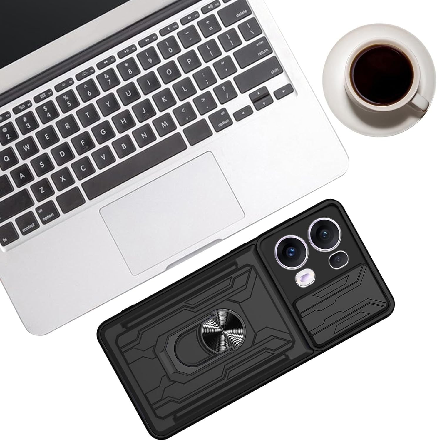 Oppo Reno 13 Pro Rugged Shockproof Case Kickstand Card Cover GREEN