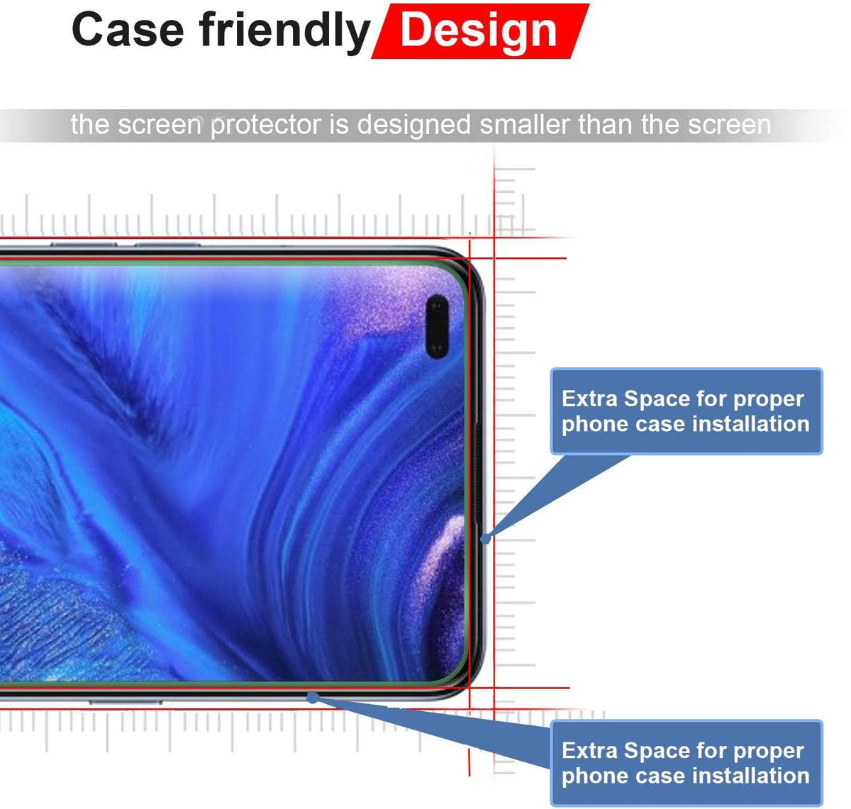 2X Oppo Reno 4 Glass Screen Protector