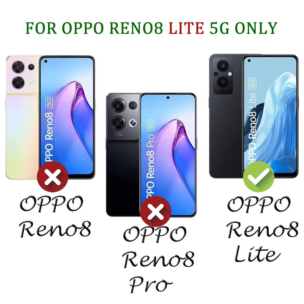 2X Oppo Reno 8 Lite Glass Screen Protector