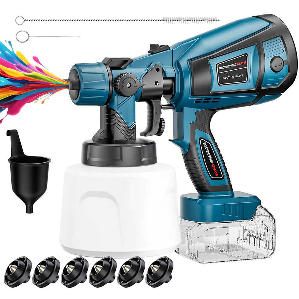 Cordless Spray Gun Paint Sprayer For Makita Battery