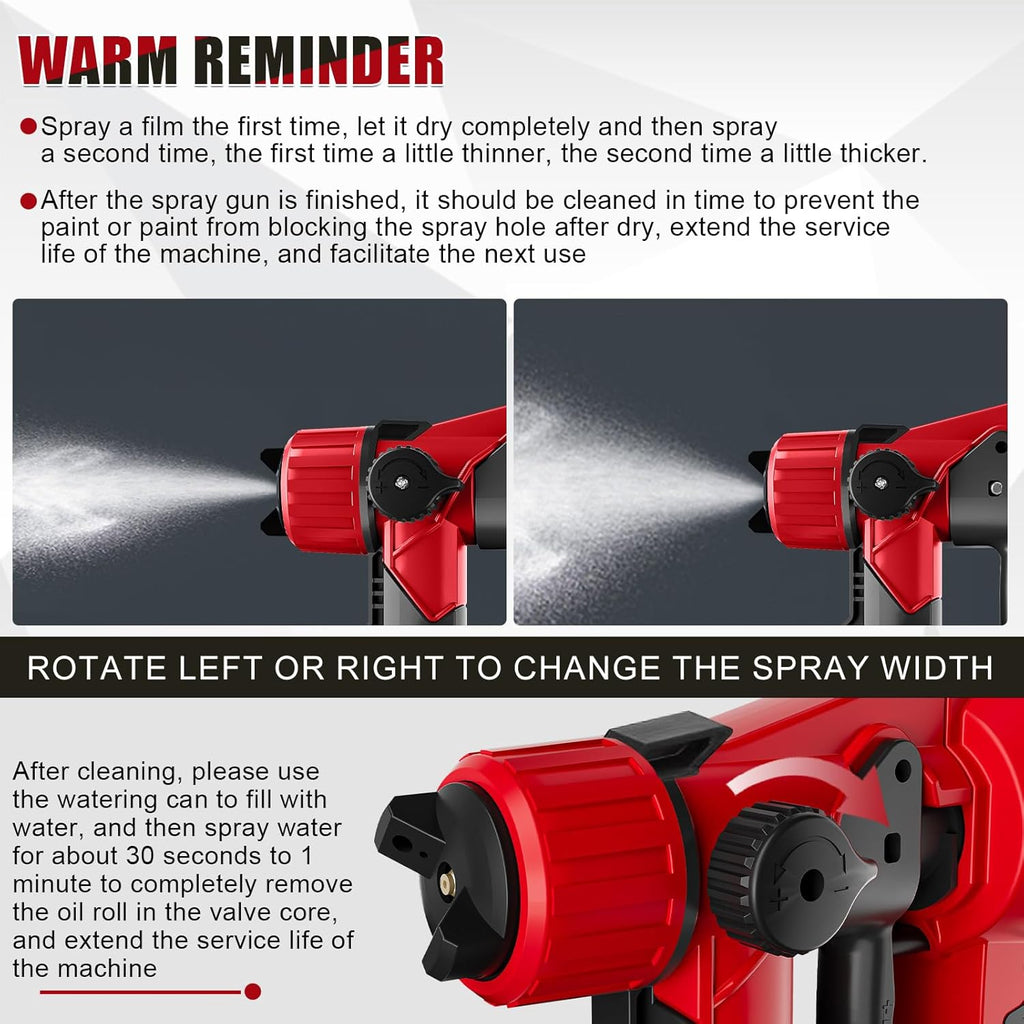 Cordless Spray Gun Paint Sprayer For Milwaukee Battery