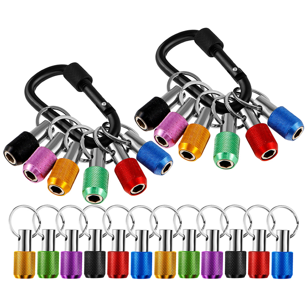 1/4" Hex Screwdriver Bit Holder (Aluminum Alloy)