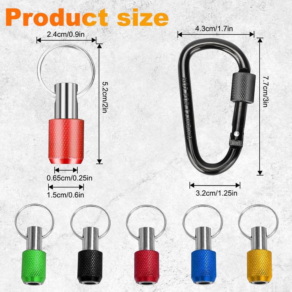 1/4" Hex Screwdriver Bit Holder (Aluminum Alloy)