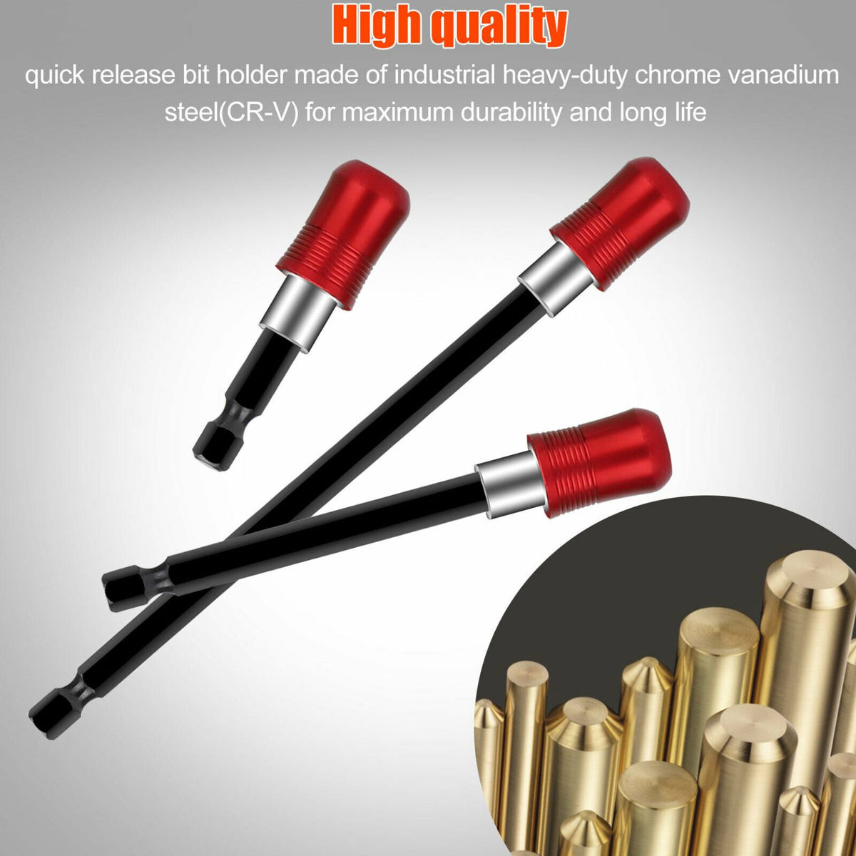 3Pcs Quick Release Magnetic Drill Holder