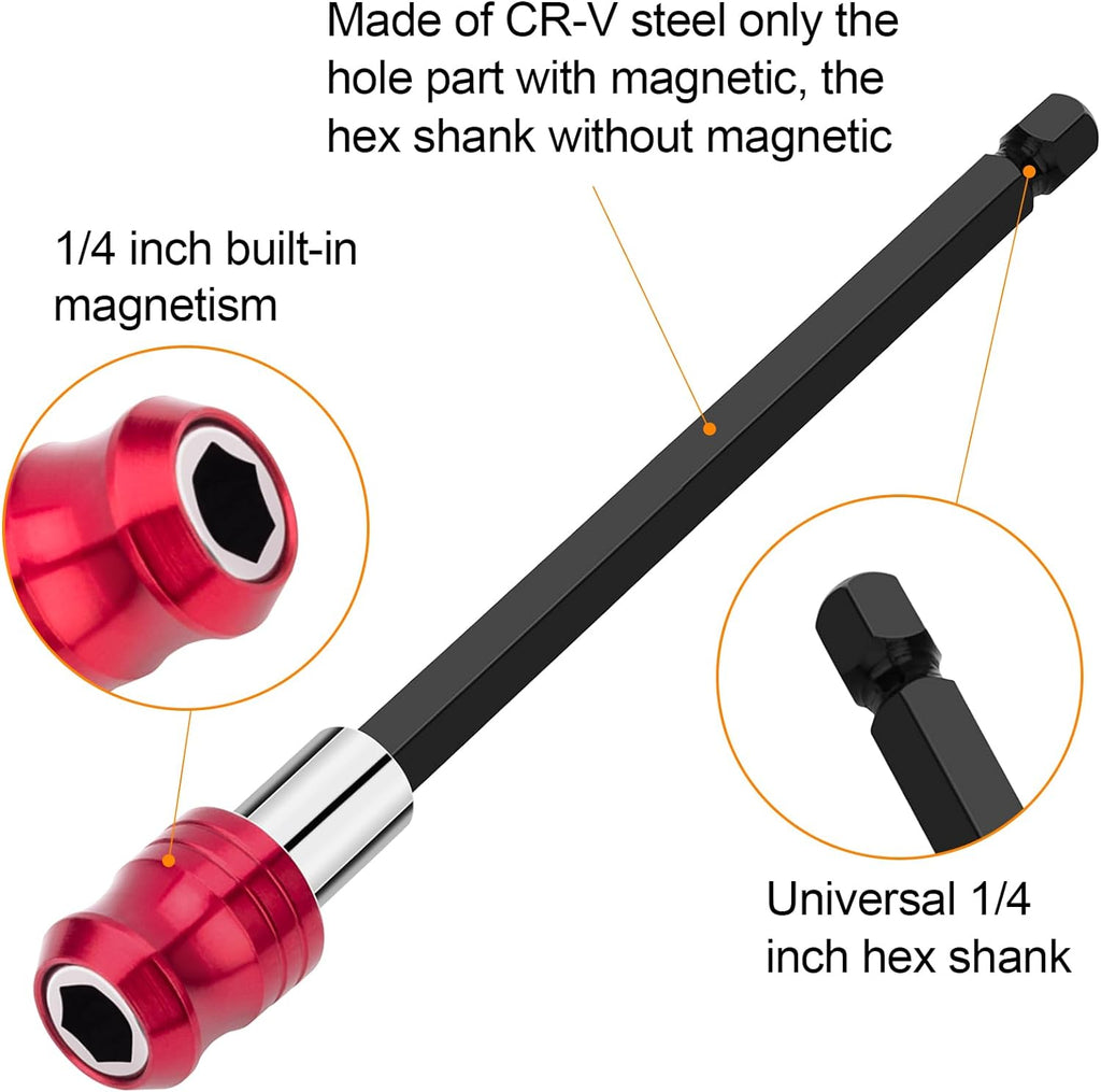 3Pcs Quick Release Magnetic Drill Holder