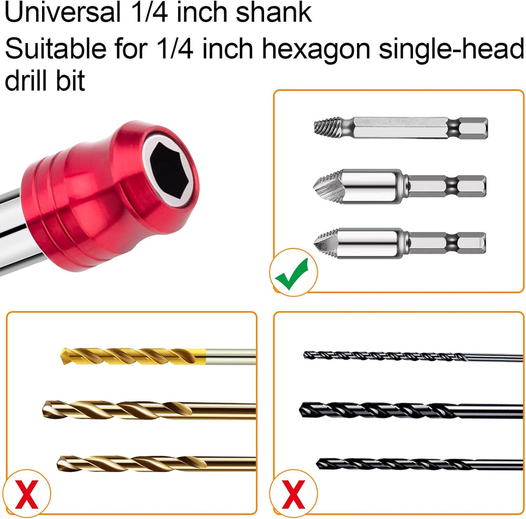 3Pcs Quick Release Magnetic Drill Holder