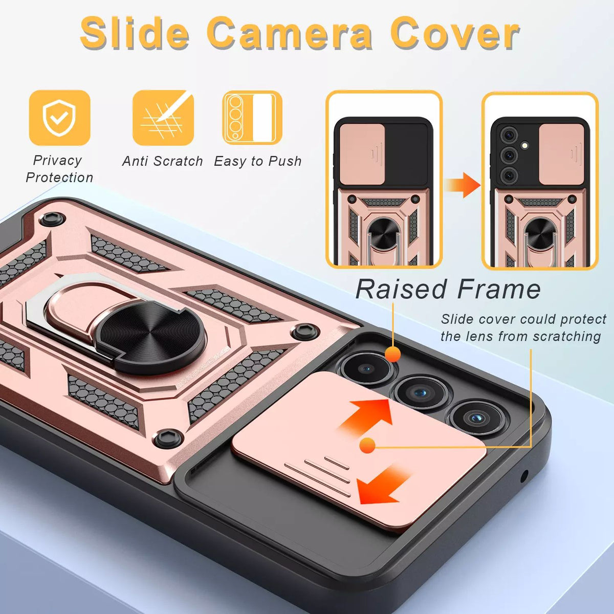 Samsung Galaxy S26 Plus Tough Case Shockproof Kickstand Cover PINK