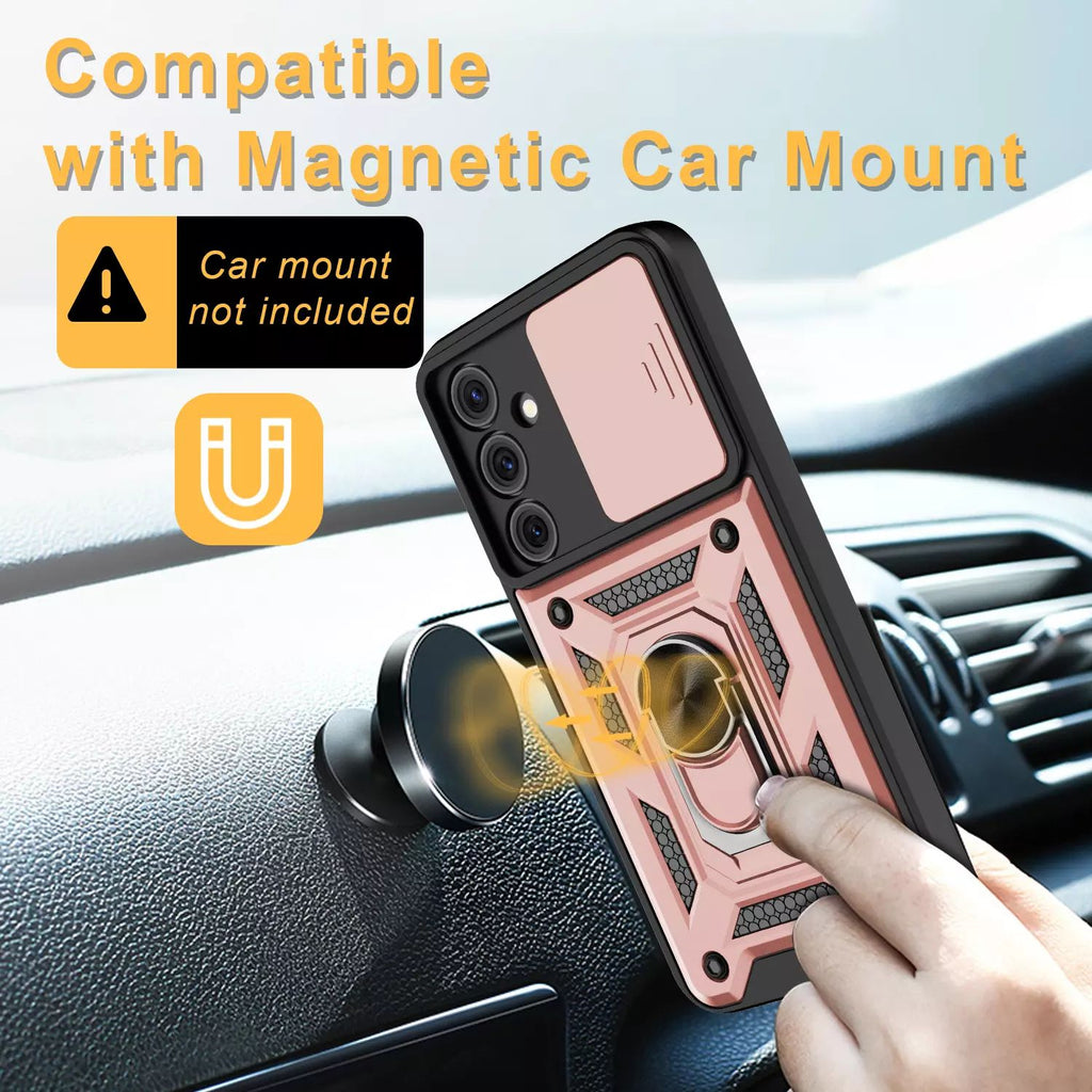 Samsung Galaxy S26 Plus Tough Case Shockproof Kickstand Cover PINK