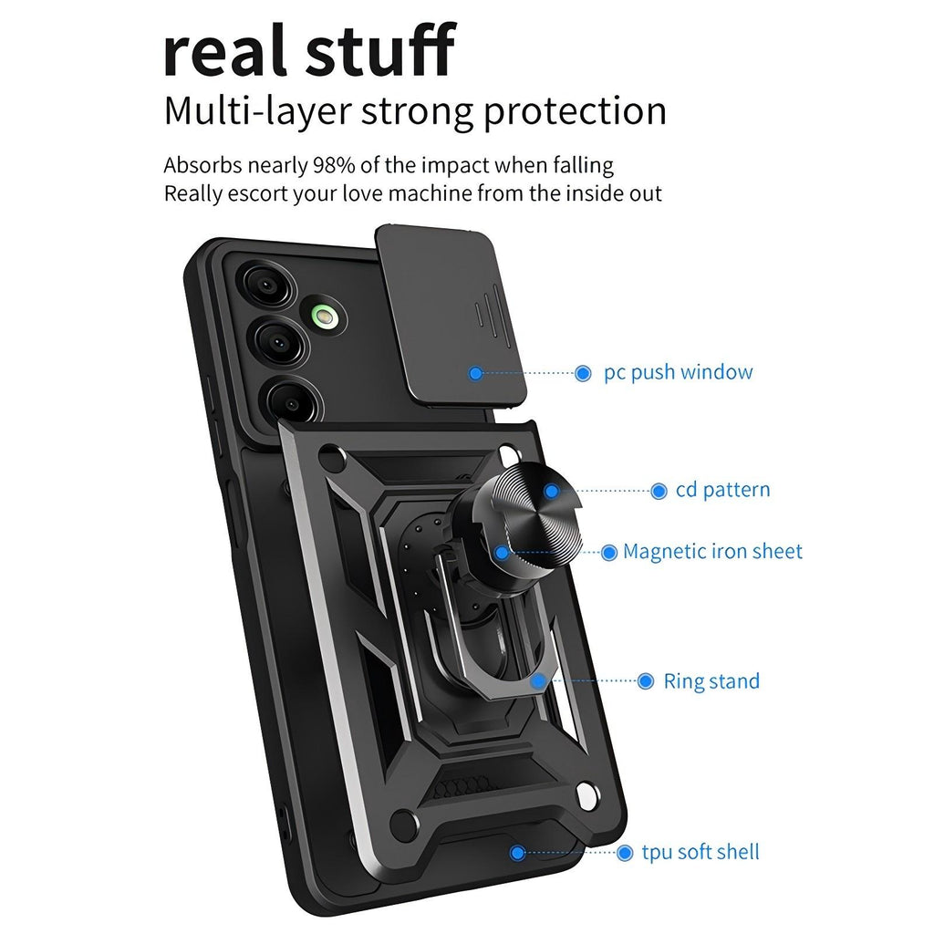 Samsung Galaxy A26 Tough Case Shockproof Kickstand Cover PINK