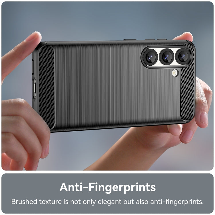 Samsung S25 Slim Fit Case Tough Gel TPU Rubber Cover BLACK