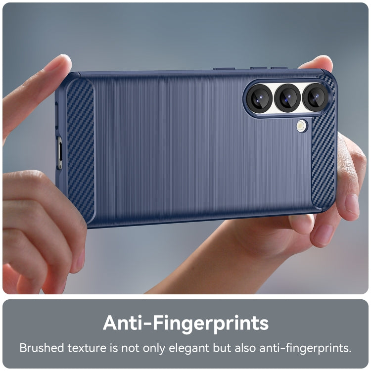 Samsung S25 Plus Slim Fit Case Tough Gel TPU Rubber Cover BLACK