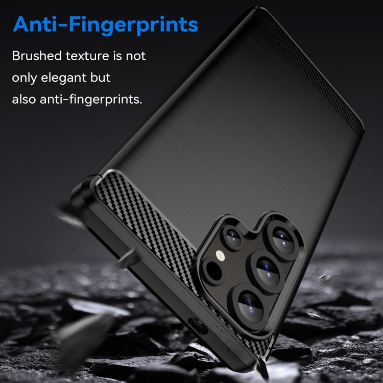 Samsung S25 Ultra Slim Fit Case Tough Gel TPU Rubber Cover BLACK
