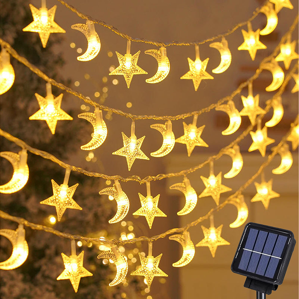 12M 100LED Solar Lights LED Garden Decor Outdoor String Lights Christmas Lights