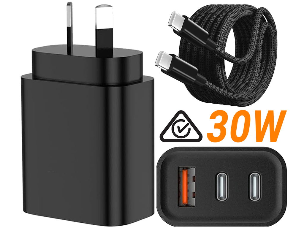 Fast Charger 30W Compatible with iPhone 17