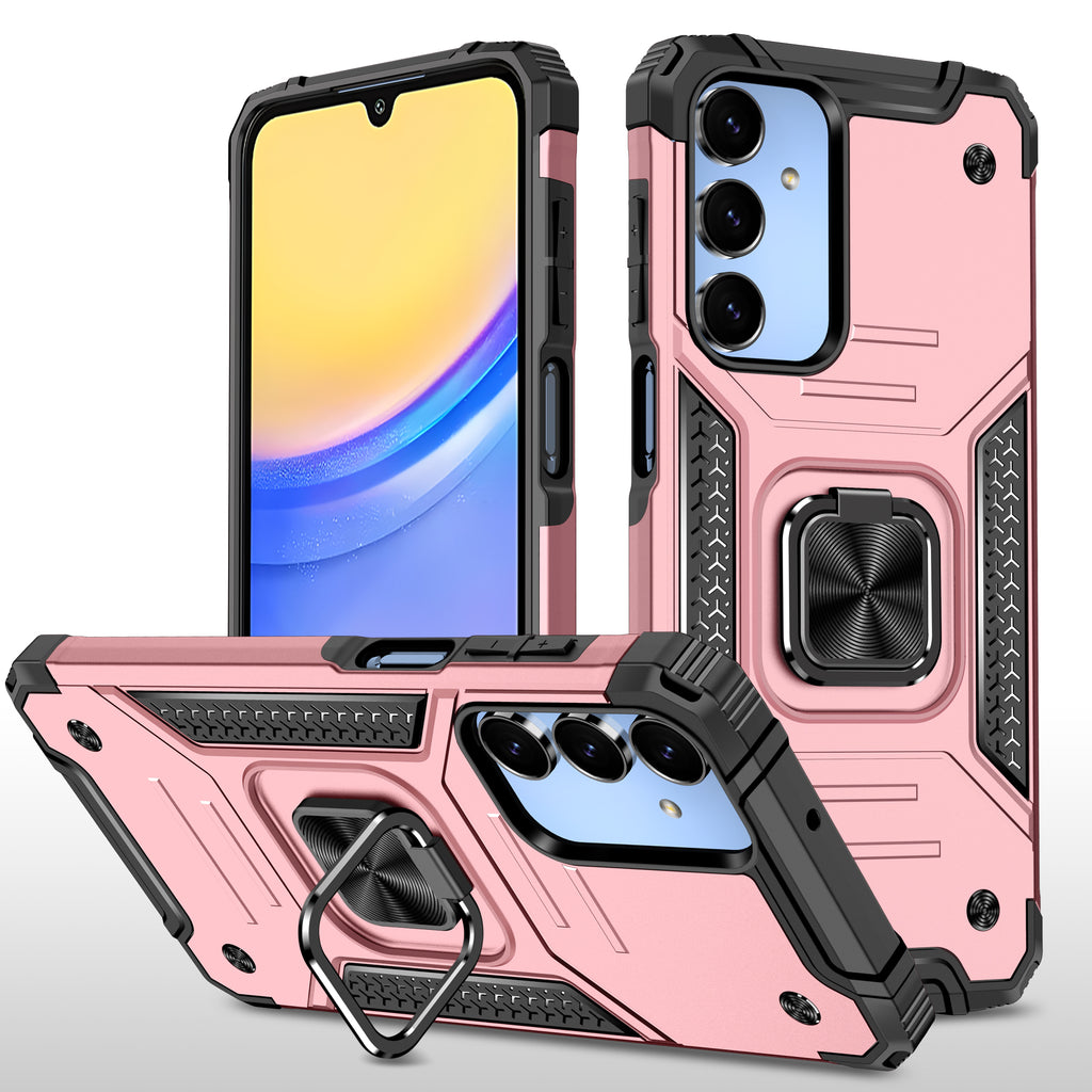 Samsung Galaxy A17 Rugged Tough Case Shockproof Hybrid Cover PINK