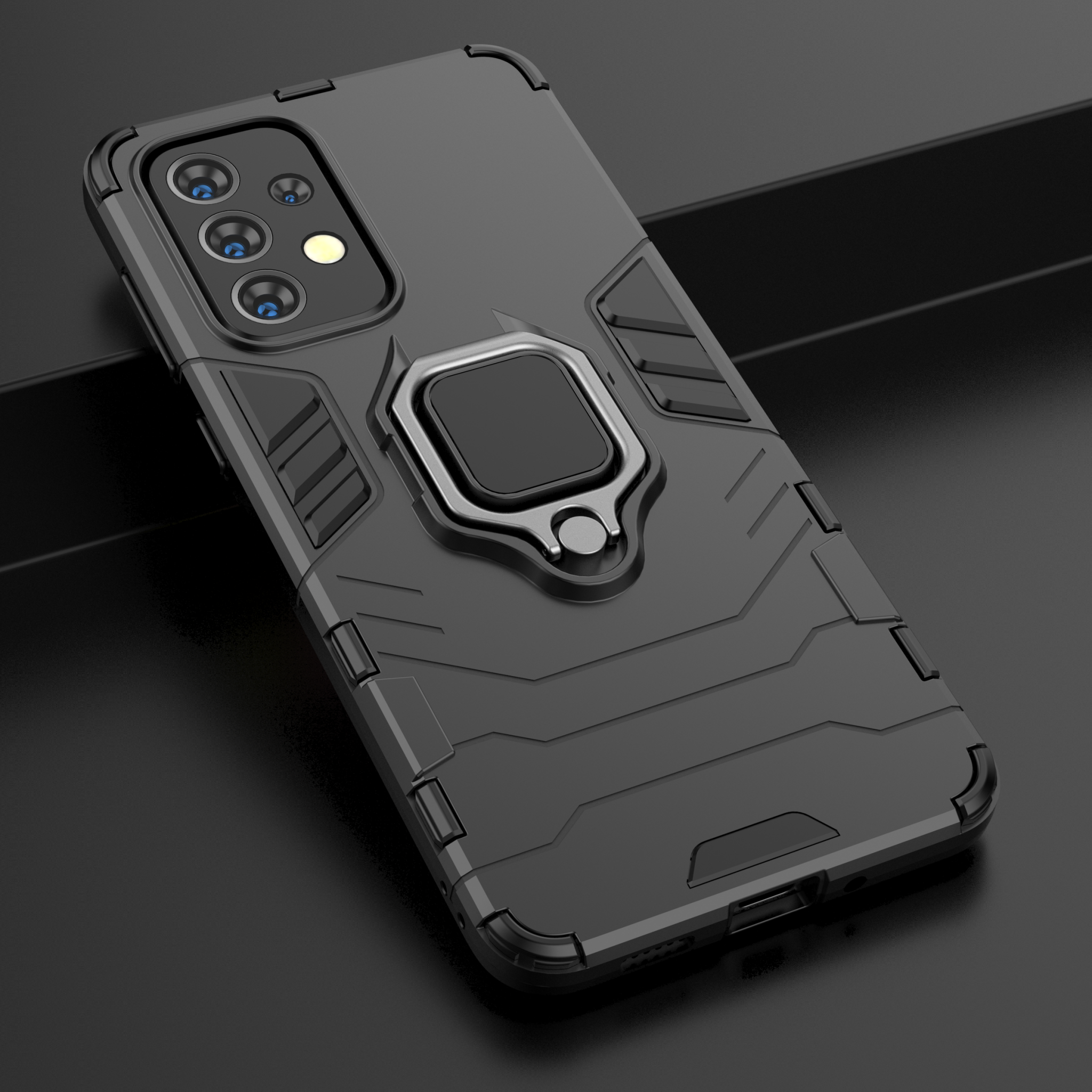 Samsung Galaxy A33 Rugged Tough Case Shockproof Hybrid Cover RED
