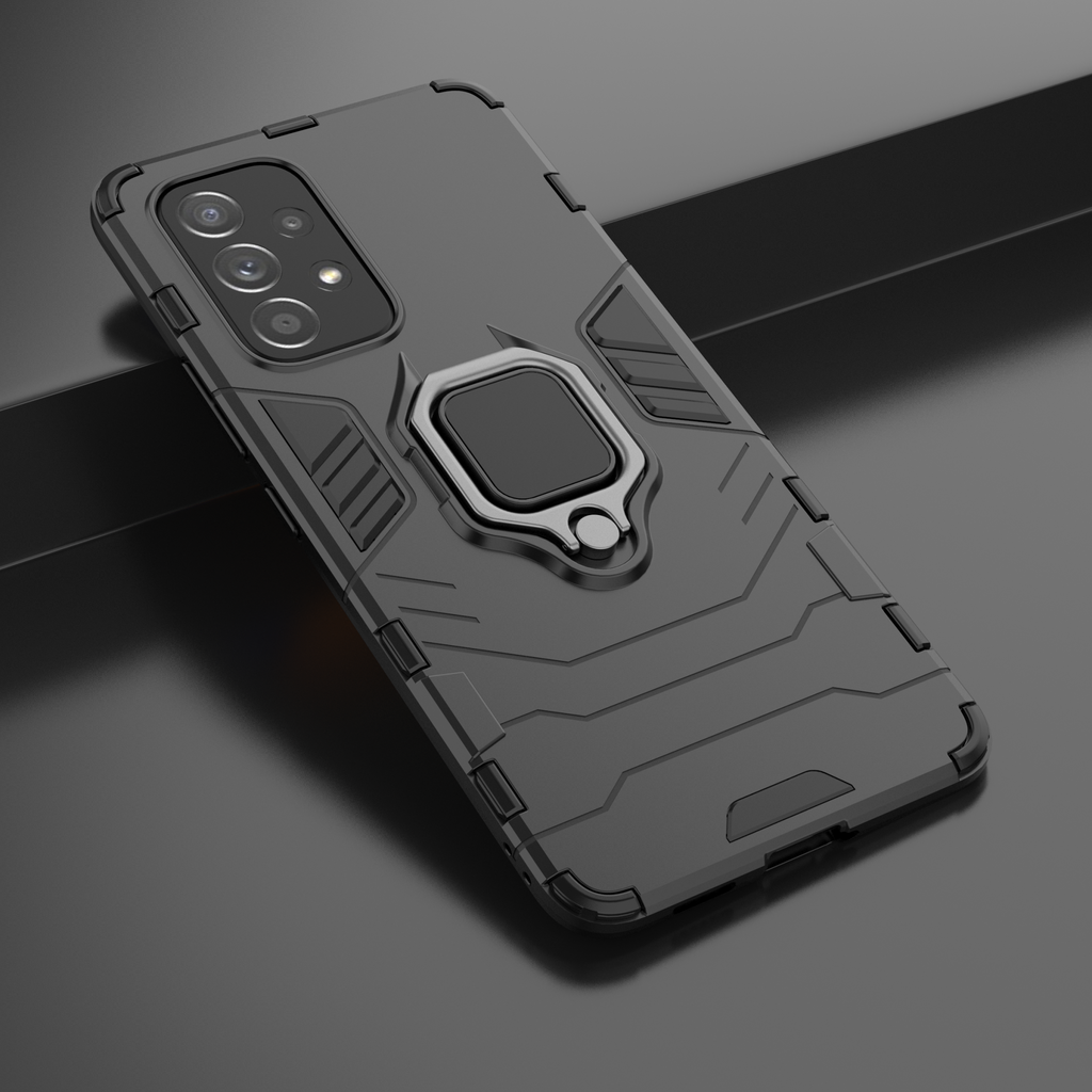 Samsung Galaxy A53 Rugged Tough Case Shockproof Hybrid Cover BLACK