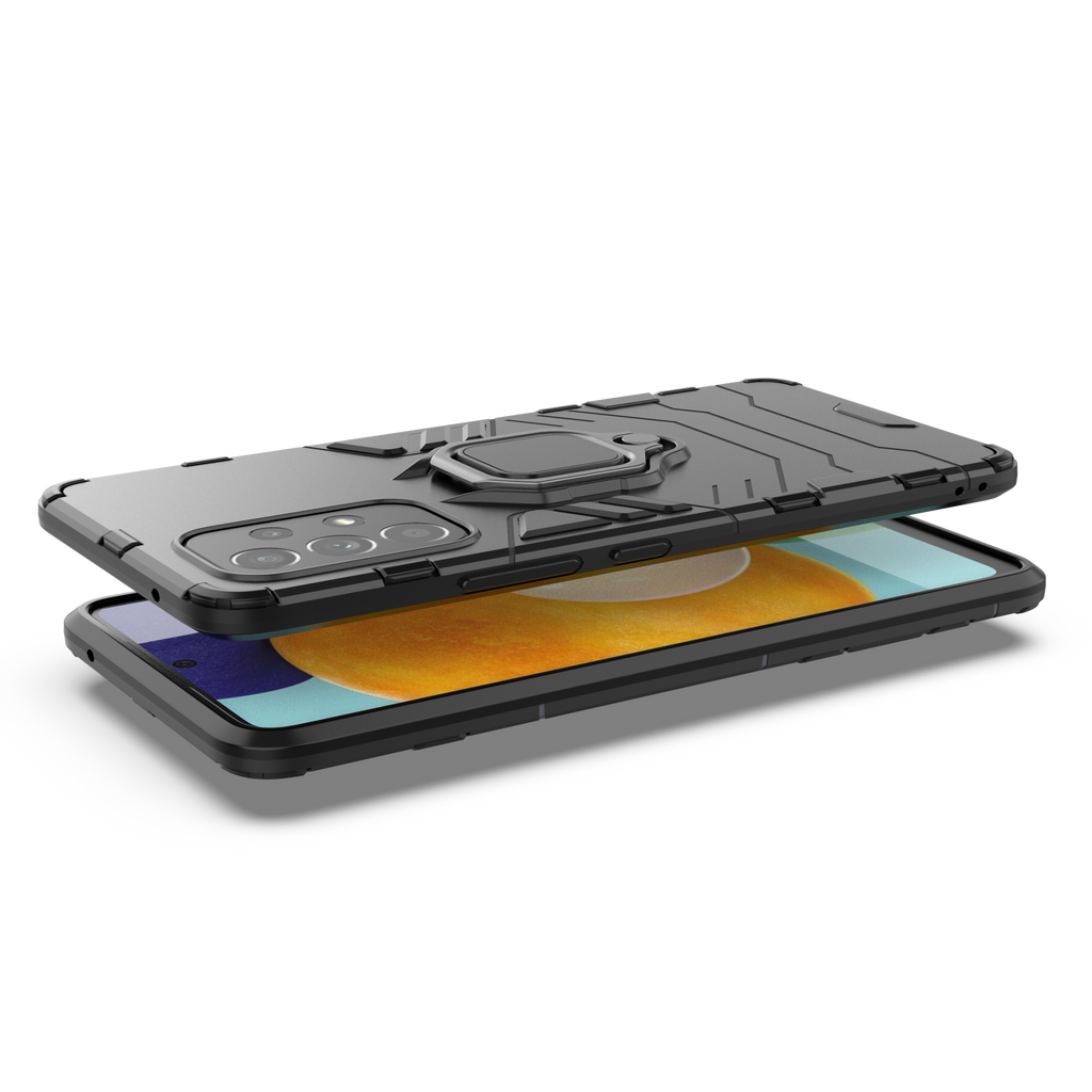 Samsung Galaxy A53 Rugged Tough Case Shockproof Hybrid Cover BLACK