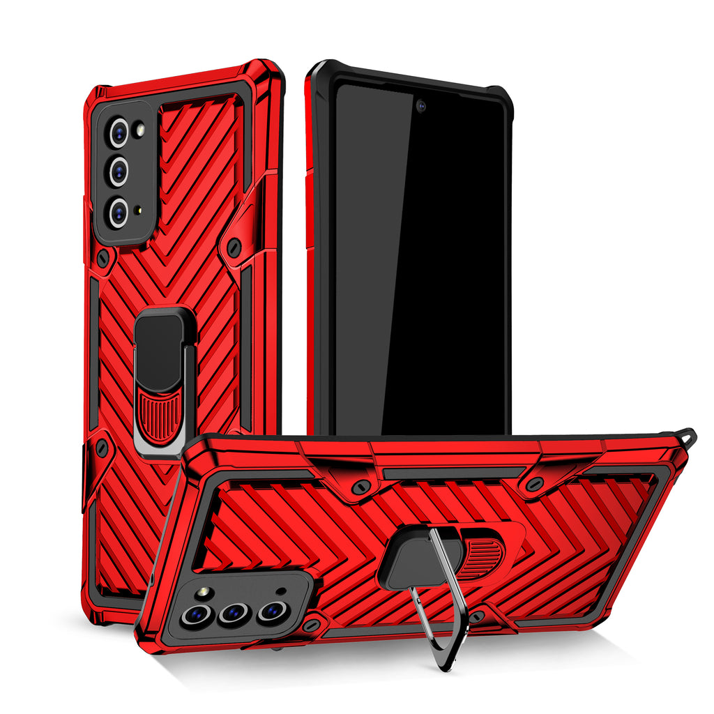Samsung Galaxy Note 20 Rugged Tough Case Shockproof Hybrid Cover RED