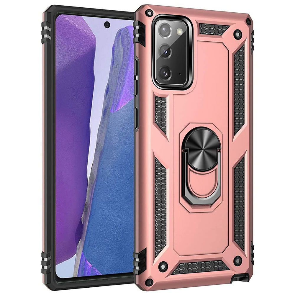 Samsung Galaxy Note 20 Rugged Tough Case Shockproof Hybrid Cover PINK