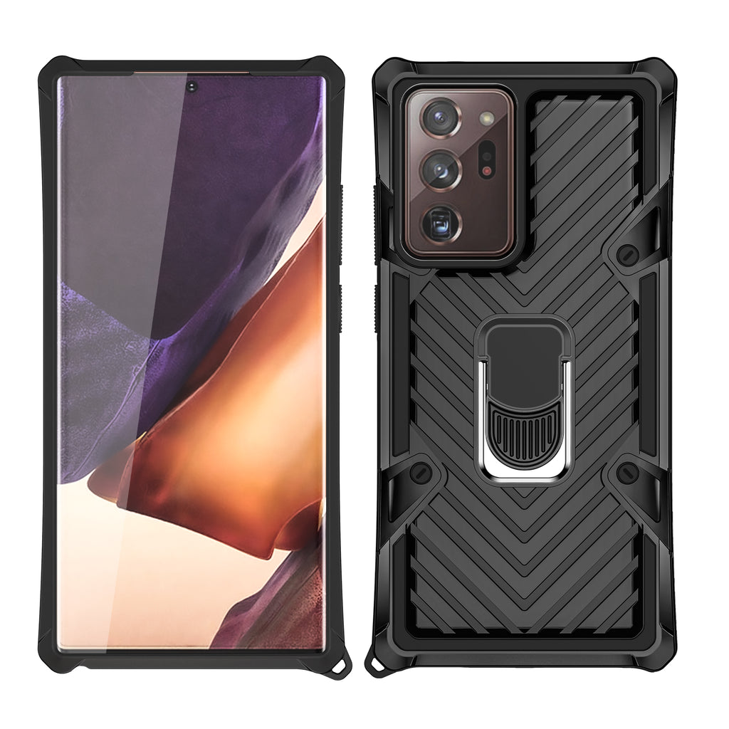 Samsung Galaxy Note 20 Ultra Rugged Tough Case Shockproof Hybrid Cover BLACK