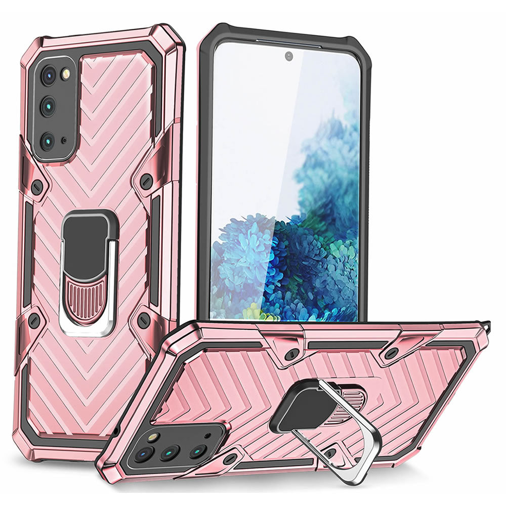 Samsung Galaxy S20 Plus Rugged Tough Case Shockproof Hybrid Cover PINK