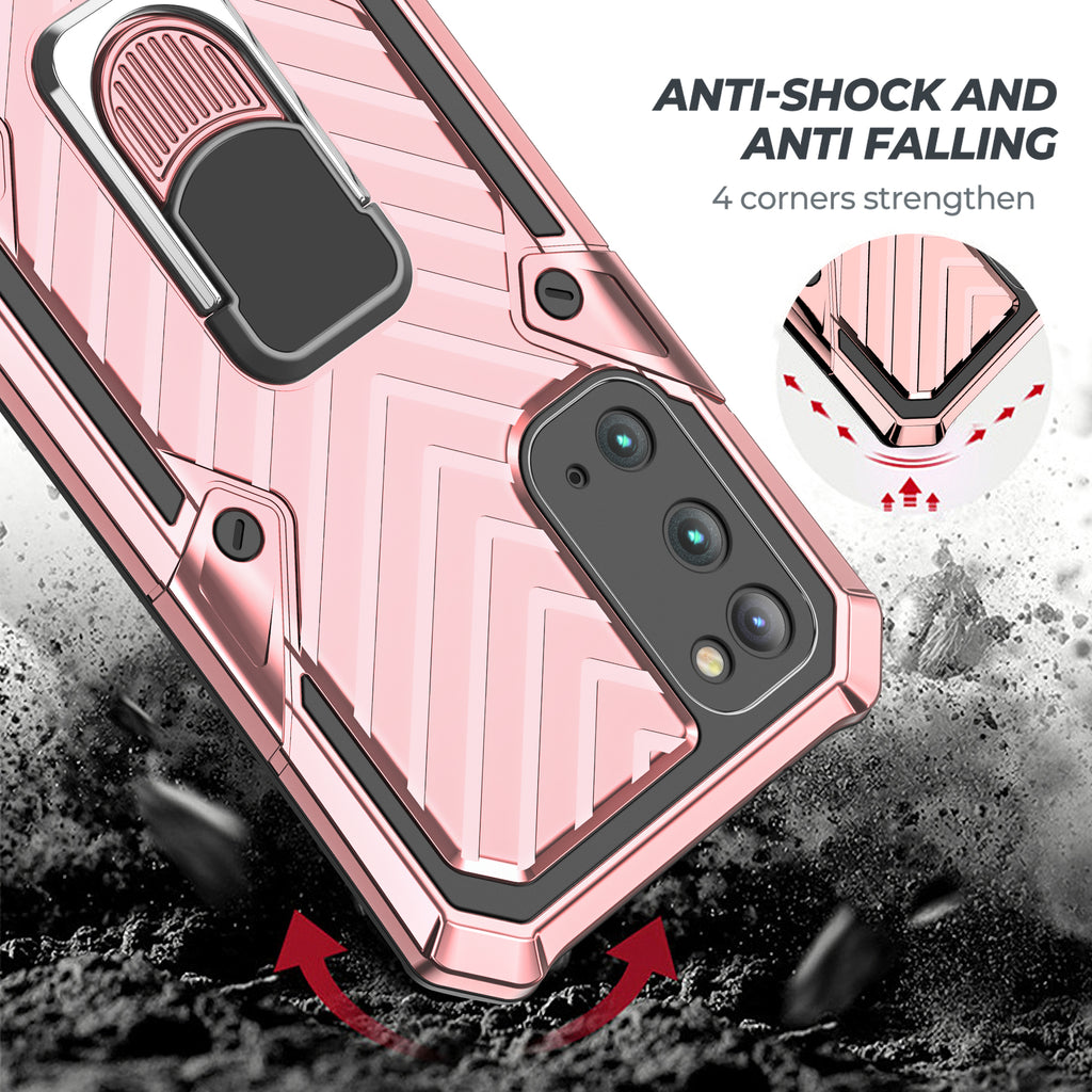 Samsung Galaxy S20 Plus Rugged Tough Case Shockproof Hybrid Cover PINK