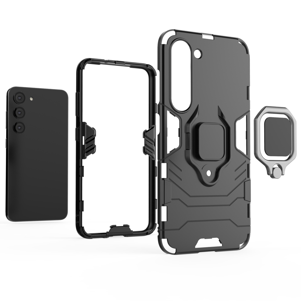 Samsung Galaxy S23 Plus Rugged Tough Case Shockproof Hybrid Cover RED