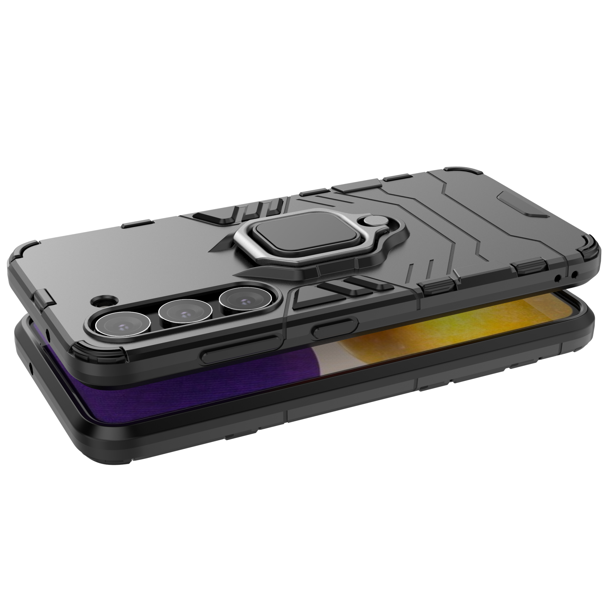 Samsung Galaxy S23 Plus Rugged Tough Case Shockproof Hybrid Cover RED