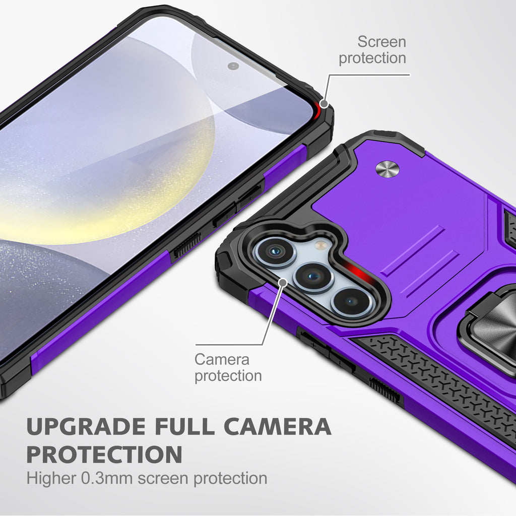 Samsung Galaxy S26 Plus Rugged Tough Case Shockproof Hybrid Cover PURPLE