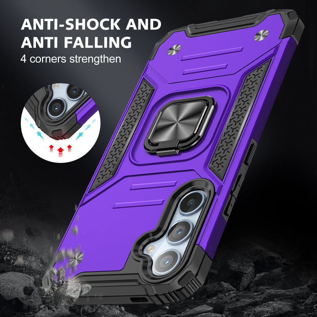Samsung Galaxy S26 Plus Rugged Tough Case Shockproof Hybrid Cover PURPLE