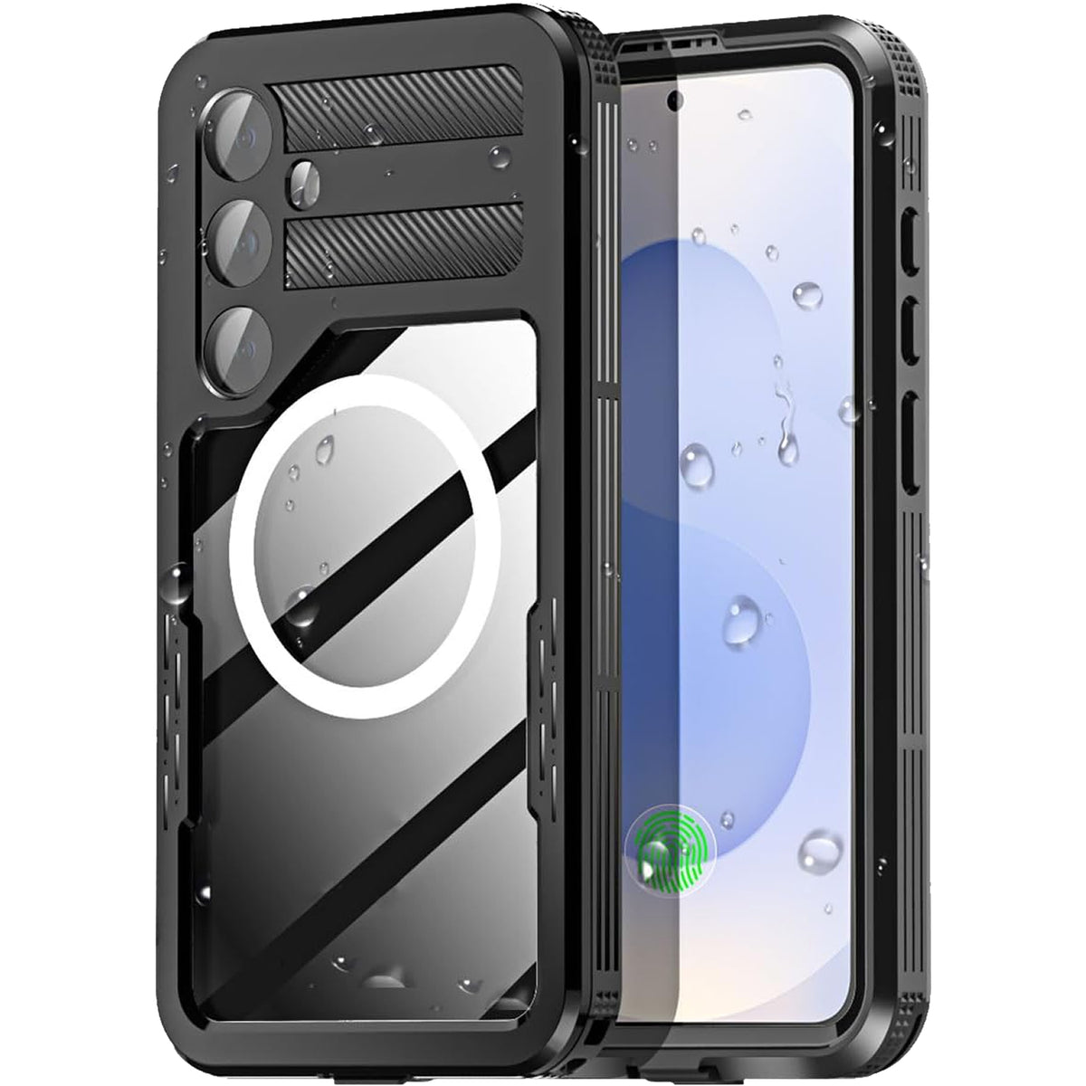 Samsung Galaxy S26 Redpepper Waterproof Case [Black] Magsafe
