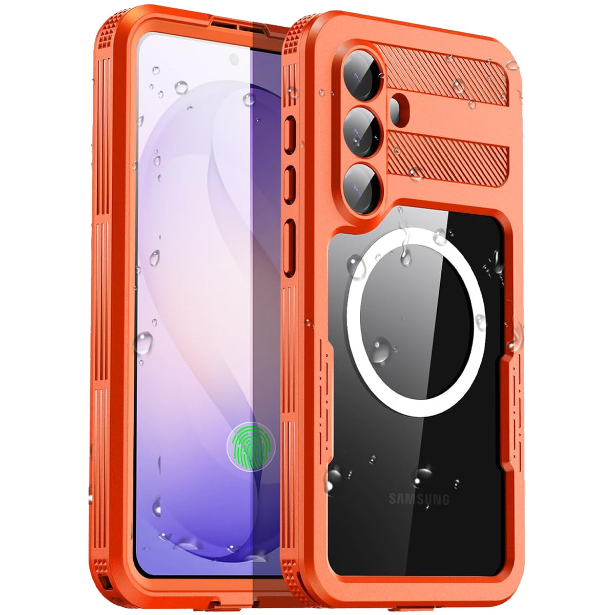 Samsung Galaxy S26 Redpepper Waterproof Case Magsafe ORANGE