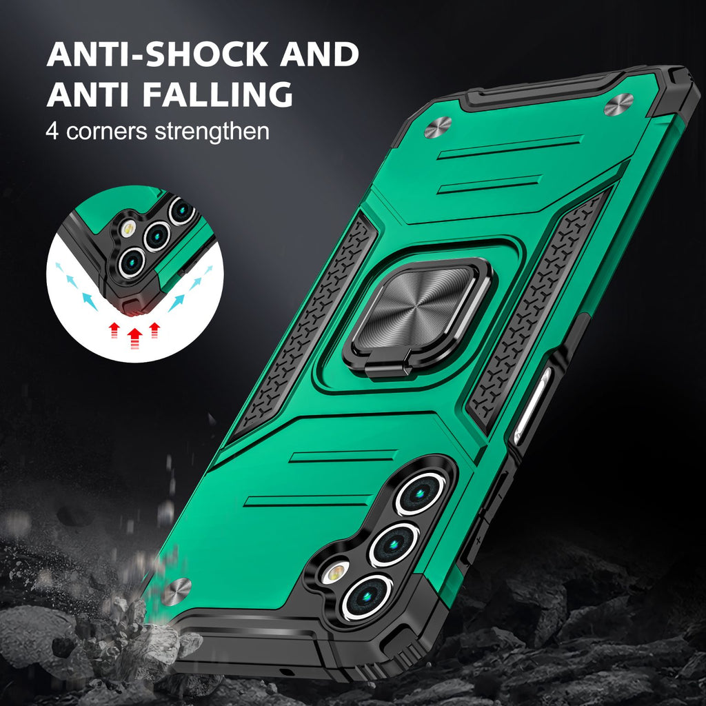 Samsung Galaxy A16 Rugged Tough Case Shockproof Hybrid Cover D GREEN