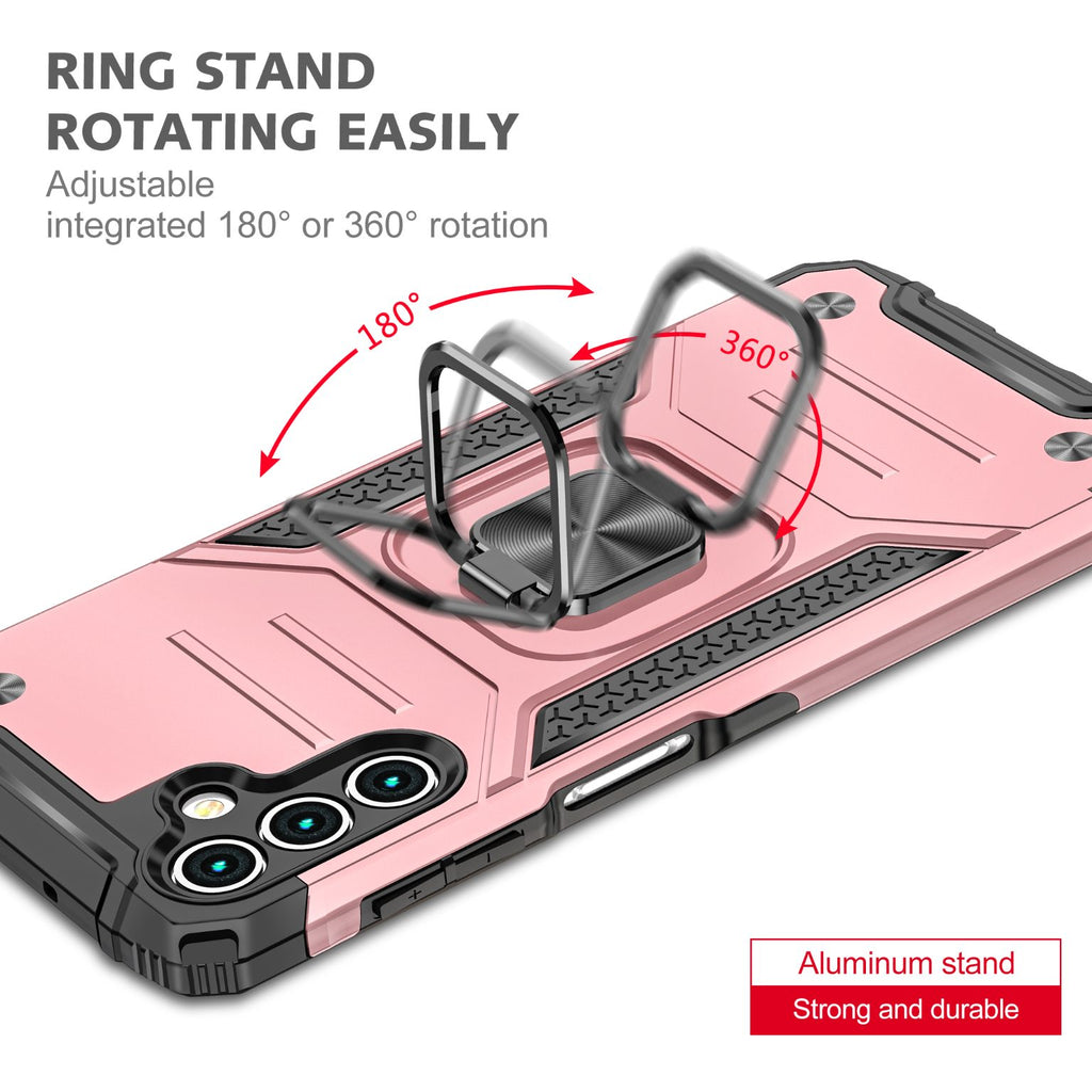 Samsung Galaxy A16 Rugged Tough Case Shockproof Hybrid Cover PINK