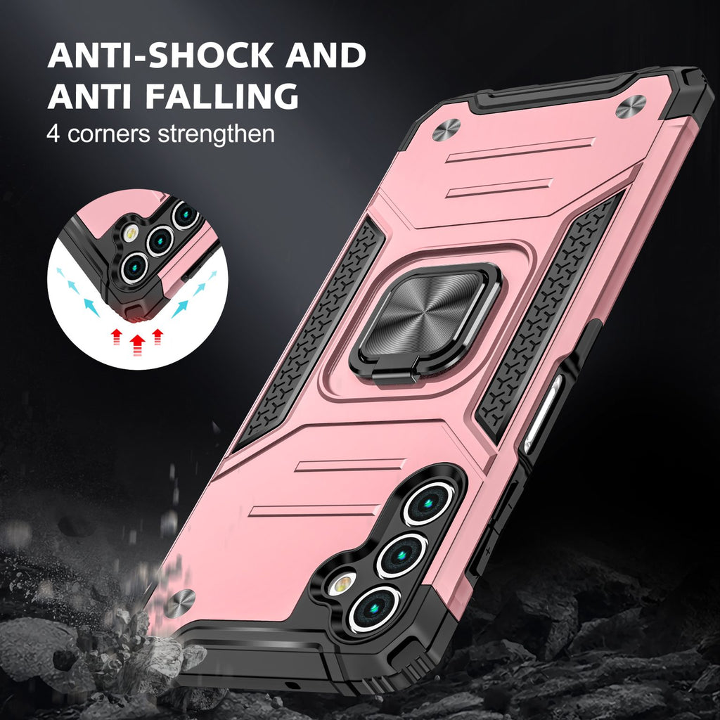 Samsung Galaxy A16 Rugged Tough Case Shockproof Hybrid Cover PINK