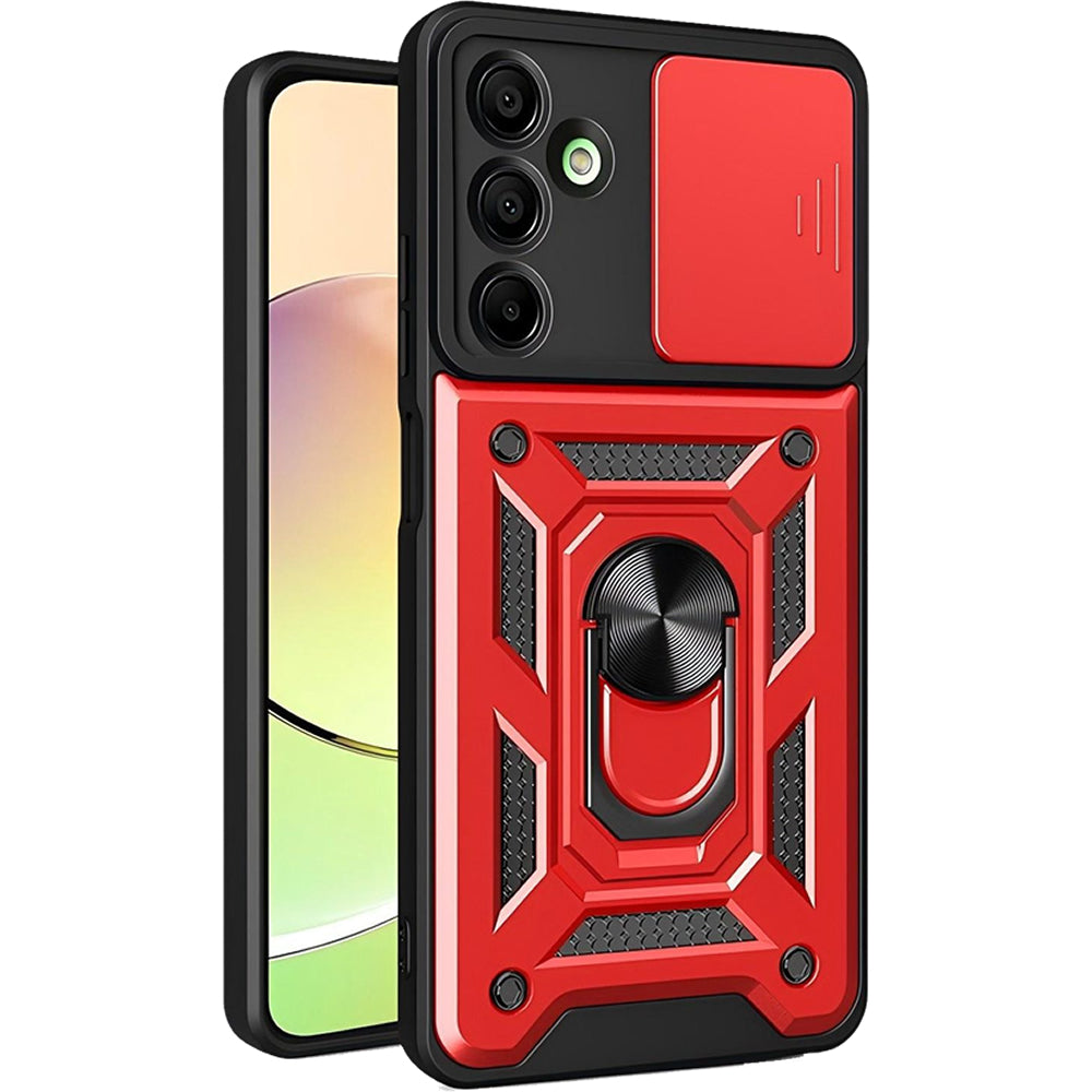 Samsung Galaxy A16 Tough Case Shockproof Kickstand Cover RED