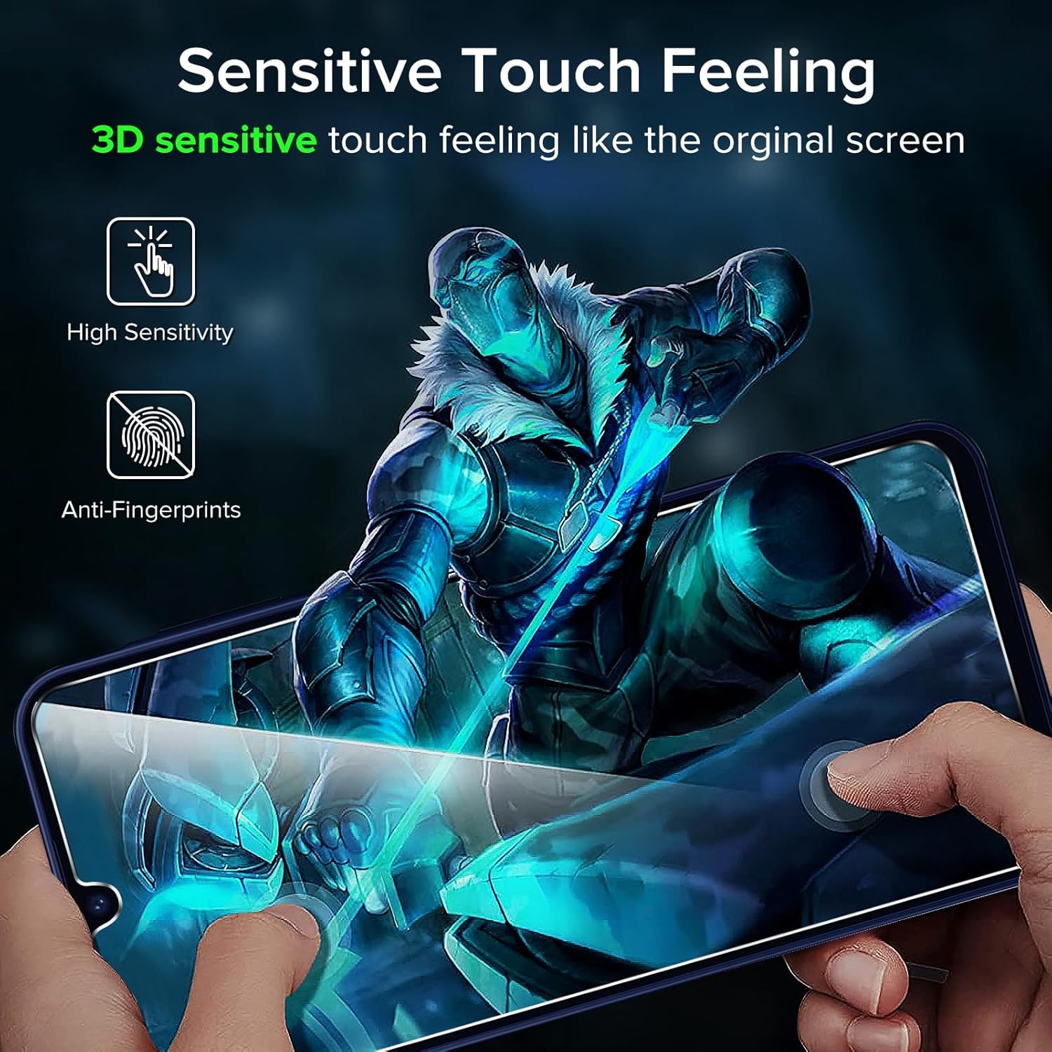 2x Samsung Galaxy A07 Glass Screen Protector