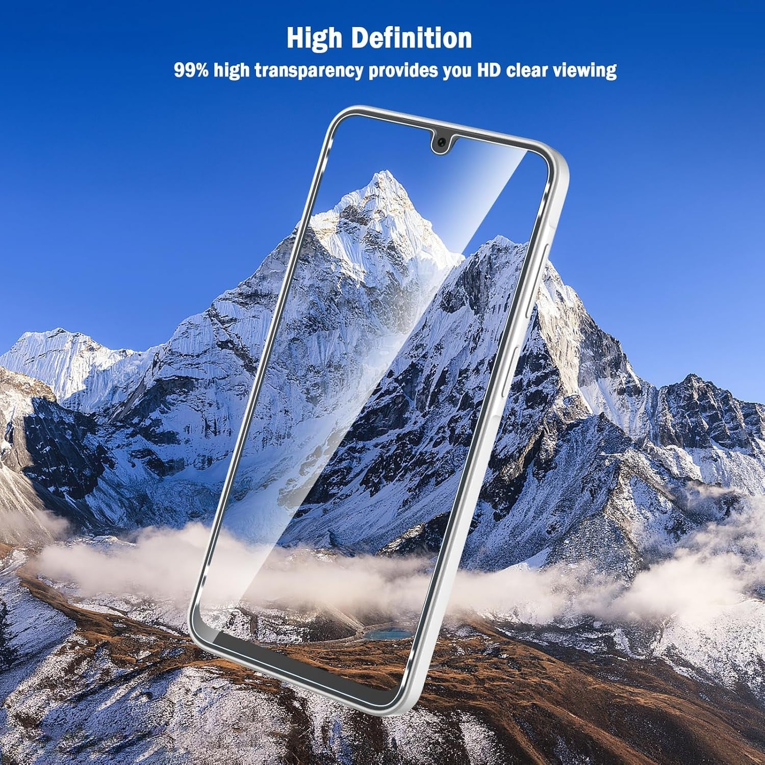 2x Samsung Galaxy A07 Glass Screen Protector